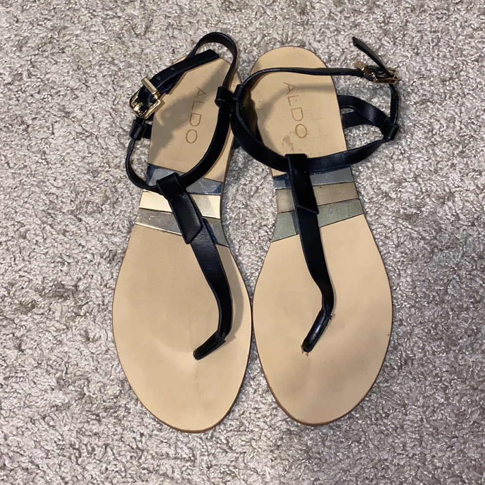 Black sandals
